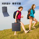 Батарея на солнечной энергии, фотогальванический монокристалл, дорожный блок питания для кемпинга, 100W, генерирование электричества