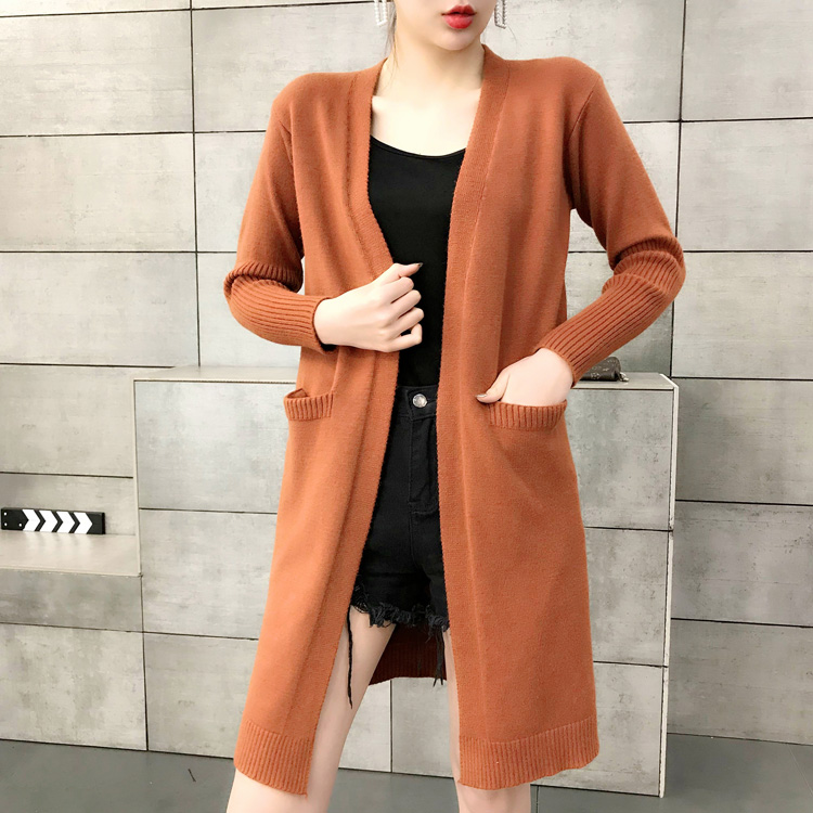 Đặc biệt hàng ngày trong chiếc áo len dài tay áo len nữ cổ chữ V 2017 cổ áo mùa xuân và mùa thu mới của Hàn Quốc áo len nữ form rộng