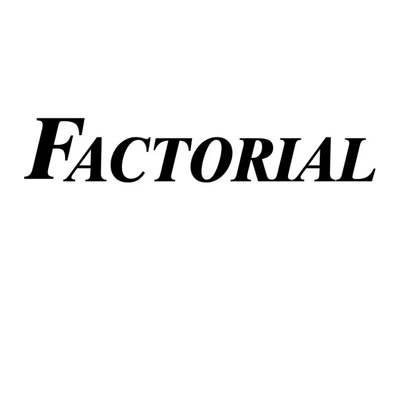 阶乘FACTORIAL