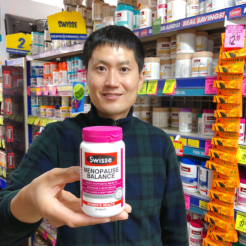 Swisse Soy Isoflavone Female menopause Balance tablets relieve menopausal mood