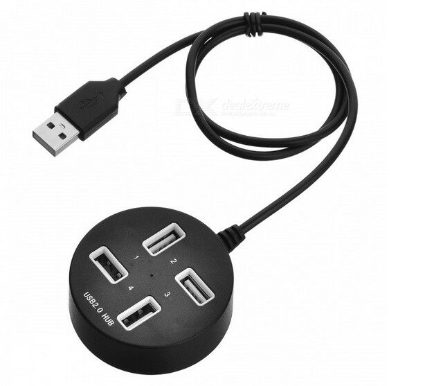 USB splitter HUB hub one drag four laptop expansion 2 0 Multi-interface hub converter