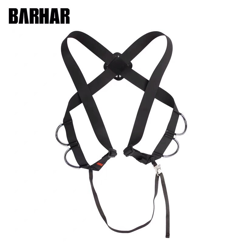 BARHAR Baha cave rope rescue ice climbing rock climbing downhill SRT shoulder strap chest strap chest seat belt