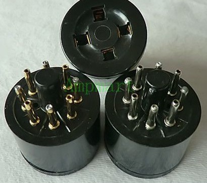 Vacuum tube tube seat 8 foot turn 4 feet GZS8-S4 conversion seat silver plated foot gold plated foot