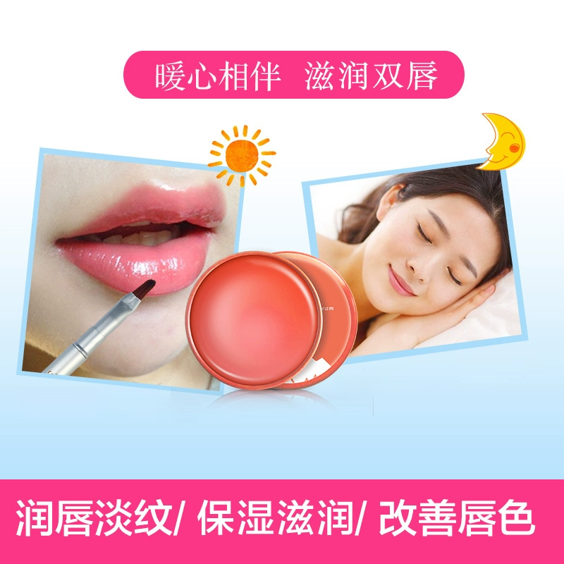 妃 Sakura nụ hoa hồng dưỡng môi dưỡng môi 20g dưỡng môi dưỡng ẩm nhẹ dòng son dưỡng ẩm