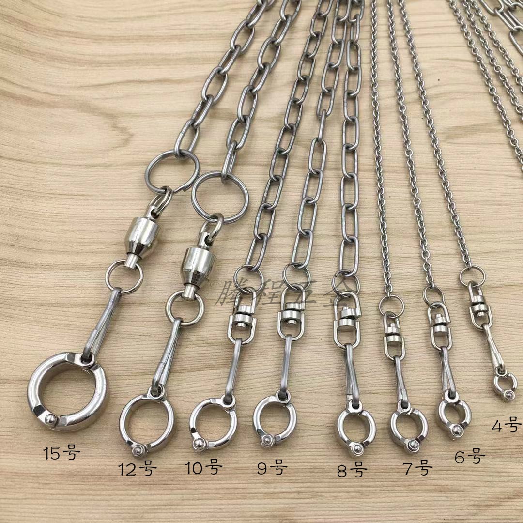 Thép không gỉ chuỗi chim chân vẹt / vòng chân vẹt Magpie Buddy Shrike chim bồ câu đứng chân vòng - Vòng chân vòng chân bạc nữ đẹp