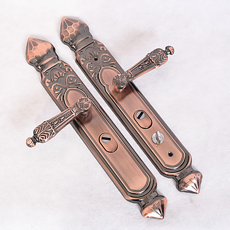 Anti-theft door handle universal accessories door handle home indoor bedroom solid handle thickened door lock accessories