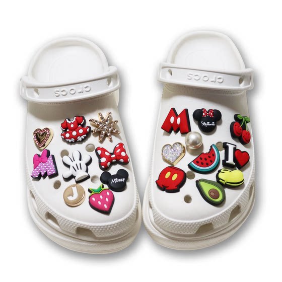 New crocs accessories, Crocs shoes, flower decorations, Crocs shoe accessories, Zhibixing removable DIY shoe buckles