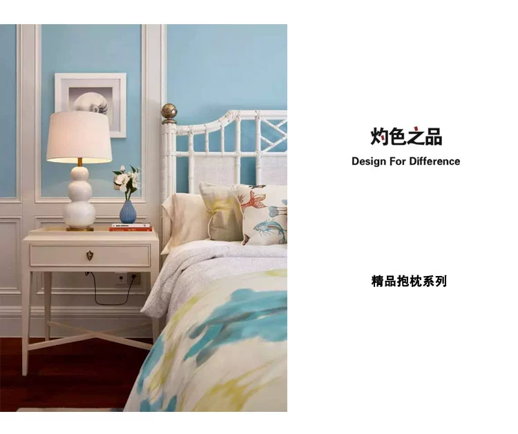 Phòng ngủ hiện đại kiểu Trung Quốc đầu giường satin tựa lưng gối đệm nhà mẫu phòng khách sofa phòng khách tùy chỉnh - Trở lại đệm / Bolsters