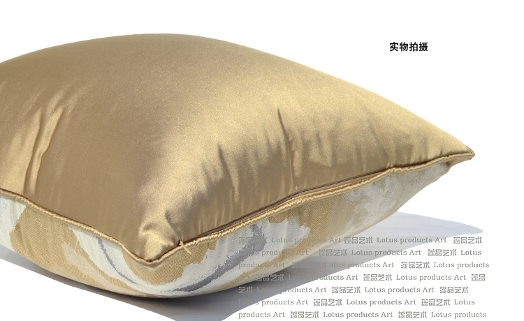 Hiện đại tối giản vàng Mỹ đầu giường mô hình phòng khách phòng ngủ sofa gối đệm dựa vào gối gối - Trở lại đệm / Bolsters Gối ngủ văn phòng mua ở đâu
