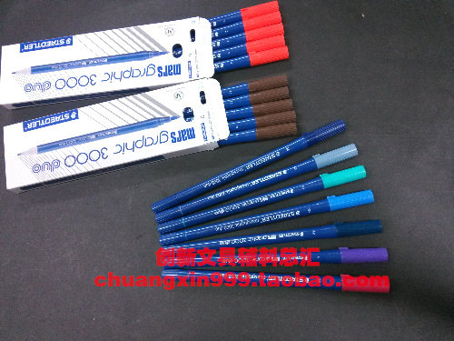 German STAEDTLER Shi Delou 3000duo Clothing Color Pen Jewelry Design Pen Color Compliant Color Pen