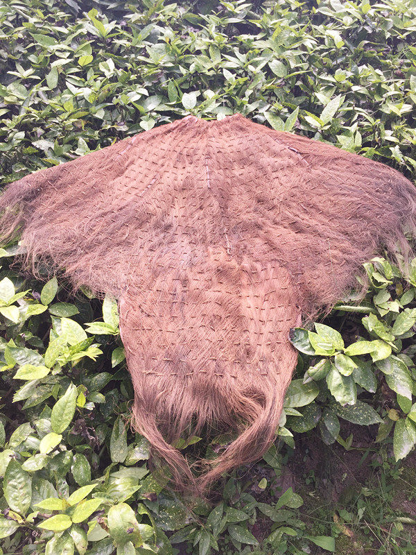 Clothing piece decorated grass shoes pipe cap ancient storm basket leisure farm restaurant decorated props brown clothes