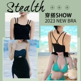 Прозрачные наклейки на соски, бюстгальтер пуш-ап, водонепроницаемый невидимый летний купальник для плавания