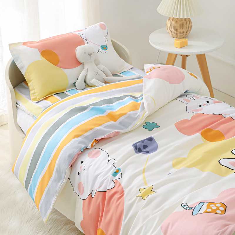 Customized pure cotton children's quilt cover single piece 1 2 meters 1 5m bed cartoon baby baby single kindergarten quilt cover - Taobao