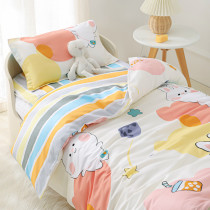 Customized pure cotton childrens quilt cover single piece 1 2 m 1 5m bed cartoon baby baby single kindergarten quilt