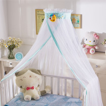 Crib mosquito net palace dome floor-to-ceiling baby bed mosquito net baby mosquito net childrens bed mosquito net cover with bracket