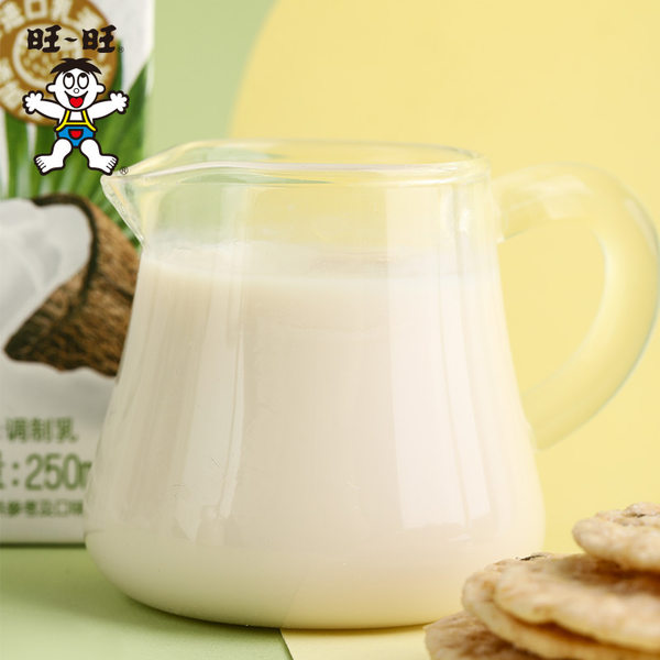 旺旺 椰子牛奶 250ml*6瓶 聚划算双重优惠折后￥13.6包邮