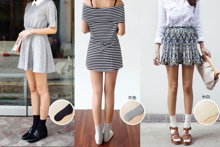 Đống vớ nhung Hàn Quốc mỏng retro mùa thu kẹo màu Nhật Bản set Mori nữ cao ống dài uốn xoăn ngắn tất dài