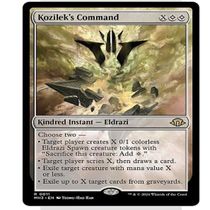 Magic: The Gathering Modern Horizons 3 MH3 Kozileks Command Kozileks Command Chinese English Japanese and Indian