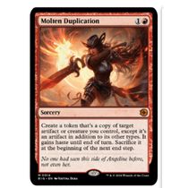 Magic: The Gathering Light and Thunder Station BIG Molten Duplication Chinese English Japanese and Chinese