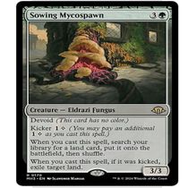 Magic: The Gathering: Modern Horizons 3 MH3 Sowing Mycospawn Chinese English Japanese and Chinese