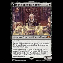 Magic: The Gathering Modern Horizons 3 MH3 Sorin of House Markov Chinese English Japanese and Indian version
