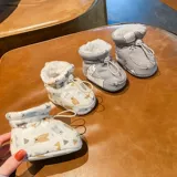 Детская демисезонная обувь для раннего возраста для новорожденных подходит для мужчин и женщин для девочек, мягкая подошва, 1 лет, 8-10 мес.