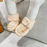 Детская демисезонная удерживающая тепло обувь подходит для мужчин и женщин для девочек для раннего возраста для новорожденных, 1 лет, мягкая подошва, 8-10 мес.