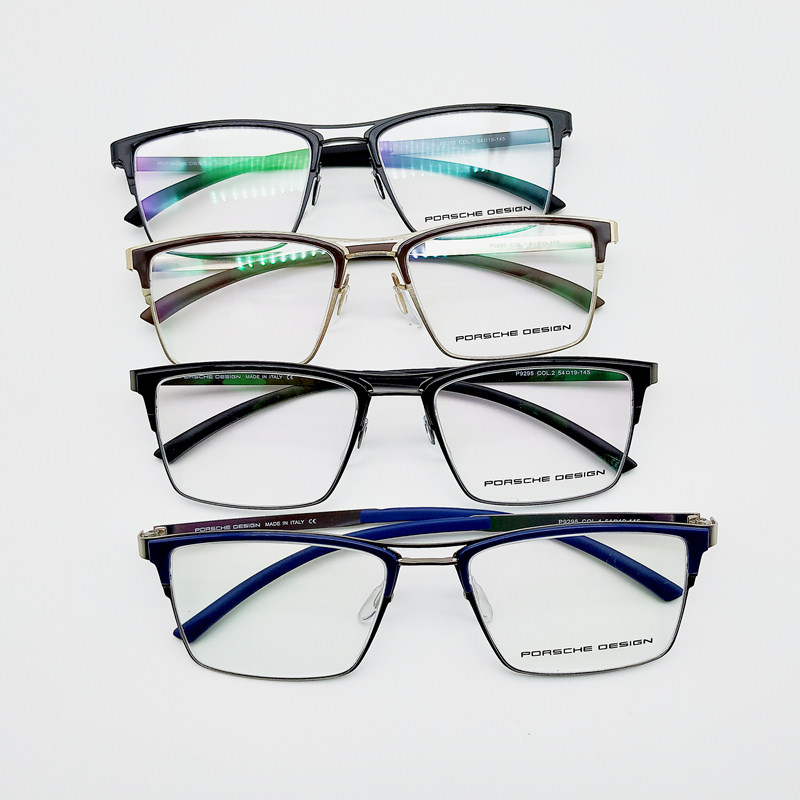 2019 new full-frame glasses frame IC thin just silicone ultra-light retro men's and women's glasses frame eyes three-dimensional Founder handsome