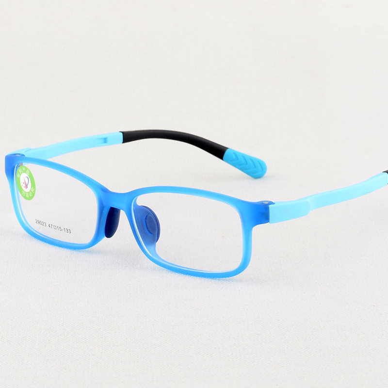 Danyang high-quality TR90 beautiful tide children's comfortable elastic paint children's correction and care vision can be equipped with glasses frame