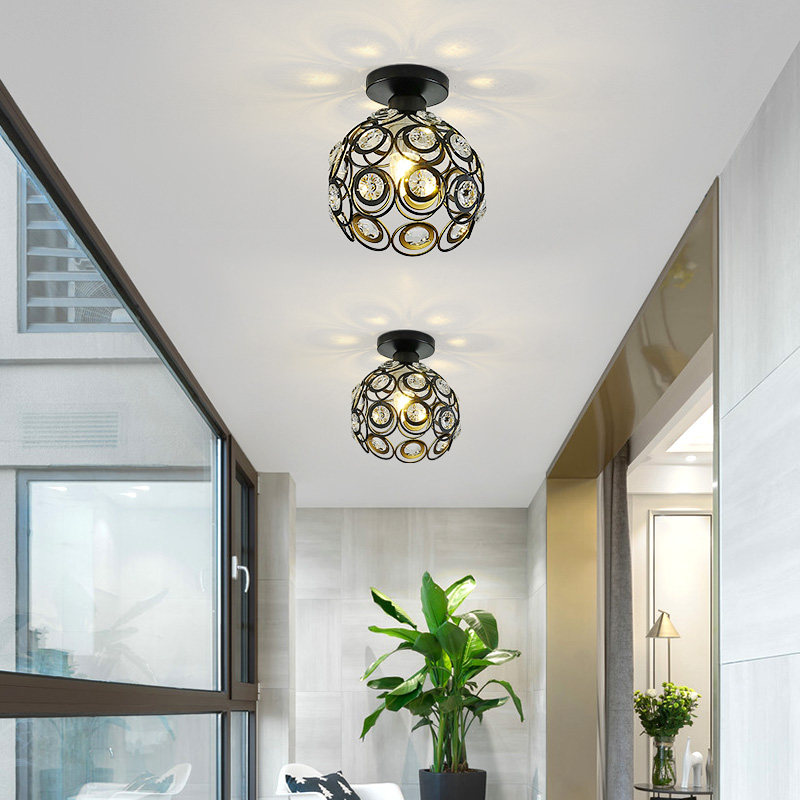 Walkway Lights Corridor Lights LED Ceiling Lights Crystal Lights Simple Modern Stairs Entrance Lights Foyer Entry Balcony Lights