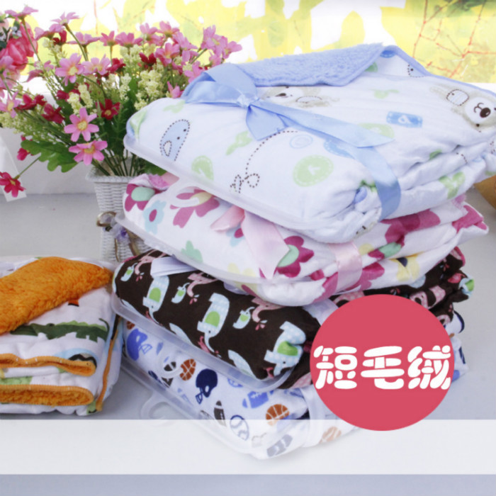 Newborn Blanket Fall Flannel Suede Baby Cover Blanket Afternoon Nap Blanket Coral Fleece Out of cart blanket