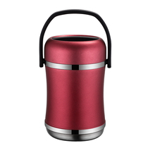 Student anti-scalding small insulation barrel 304 stainless steel lunch box childrens long insulation Bento Box Portable 1 person soup cup