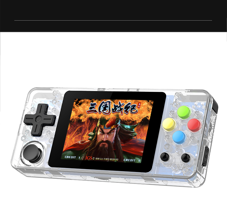 Xiaolong Wang 2 thế hệ mã nguồn mở cầm tay retro gba HD giao diện điều khiển trò chơi retrogame bàn chải máy phiên bản arcade - Bảng điều khiển trò chơi di động máy game cầm tay