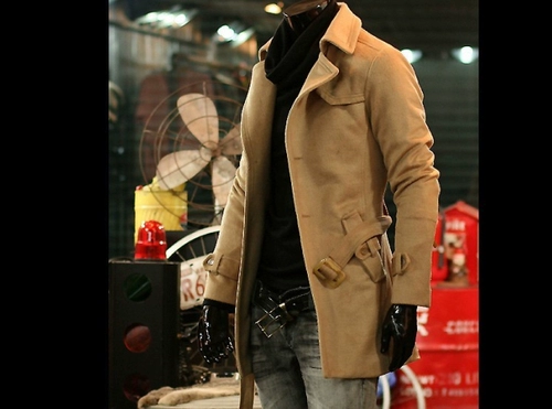 Удерживающее тепло шерстяное пальто, длинная куртка, средней длины