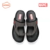 Tủ giày SHOEBOX 2019 hè Man Wei nhấn màu dày đáy biển thoải mái nhúm ngón chân dép nam - Sandal