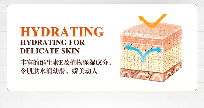 Han Ge hàng Trung Quốc vitamin e lotion dưỡng ẩm ve kem bôi mặt cho nam và nữ toàn thân sữa áp lực miệng - Kem dưỡng da dưỡng ẩm obagi