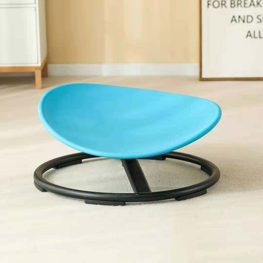 Boutique Round Swivel Turntable Feel Integrated Training Equipment Children Vestibule Balance Bench Seat Teach Toy Swivel Swivel Table