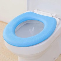 Toilet cushion cushion waterproof silicone waterproof silicone waterproof toilet cushion EVA washable toilet cushion adhesive adhesive universal protection