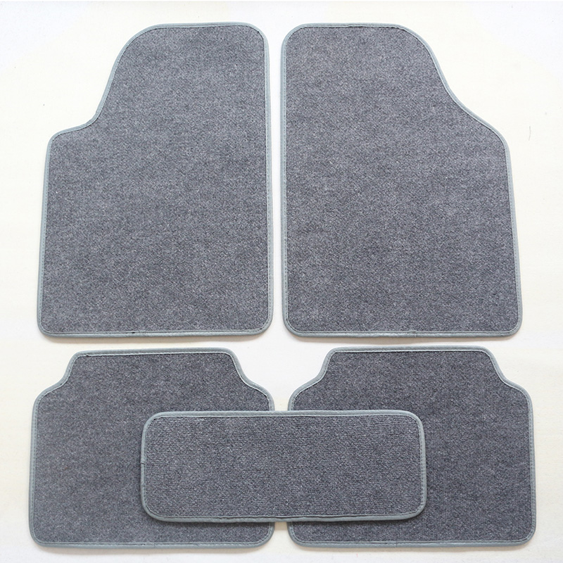 Automotive foot pad all surrounded by silk ring general 5 pieces of waterproof and anti - slip large surrounding carpet surface of general motor mat