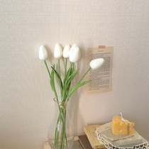 ins simulation flower pendulum piece living room desktop small freshening tulip simulation bouquet shooting props background decoration