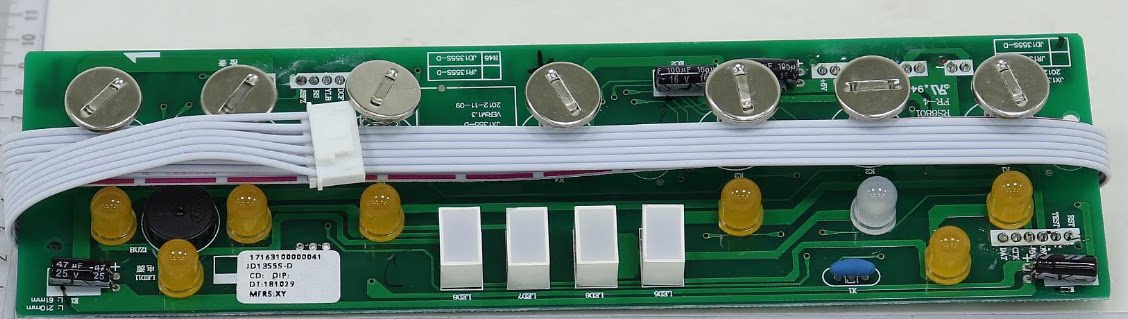 Beauty Net Drinking Machine Water Dispenser Accessories JD1355S Original Factory Display Panel Touch Key Board