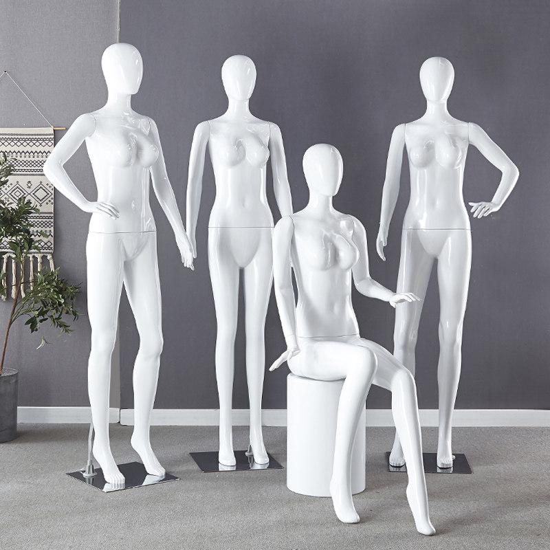 Clothing Shop Men And Women Molds Upscale Baked Lacquer Full Body Wedding window lingerie Underpants models Show Props Human Body Models