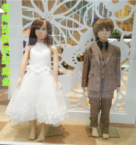 Special childrens model clothing store props childrens clothing display model full-body plastic makeup dummy