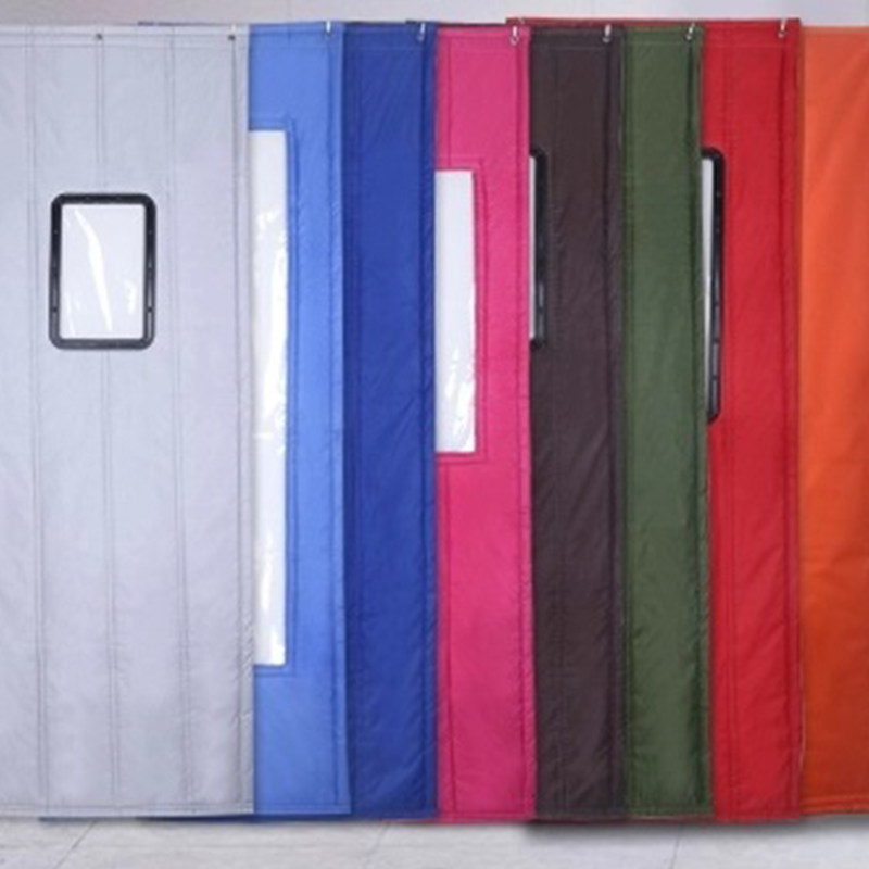 Cotton door curtain Autumn and winter warm windproof partition window wind shield thickened household curtain Shop commercial sound insulation air conditioning curtain