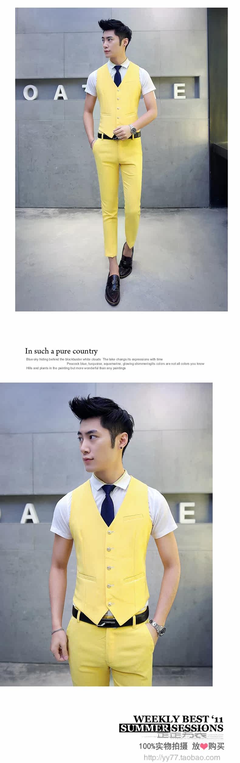 Costume homme WARTIDE en coton pour été - Ref 1553859 Image 81