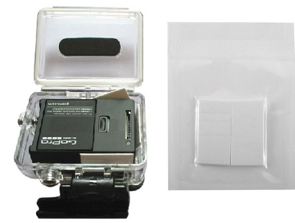 GoPro anti-fogging inserts hero4 3 moisture-proof inserts 12 pieces Anti-Fog anti-fog sheet-Taobao