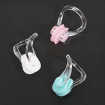 Swimming nose clip childrens soft unisex silicone non-slip anti-choking water sports equipment