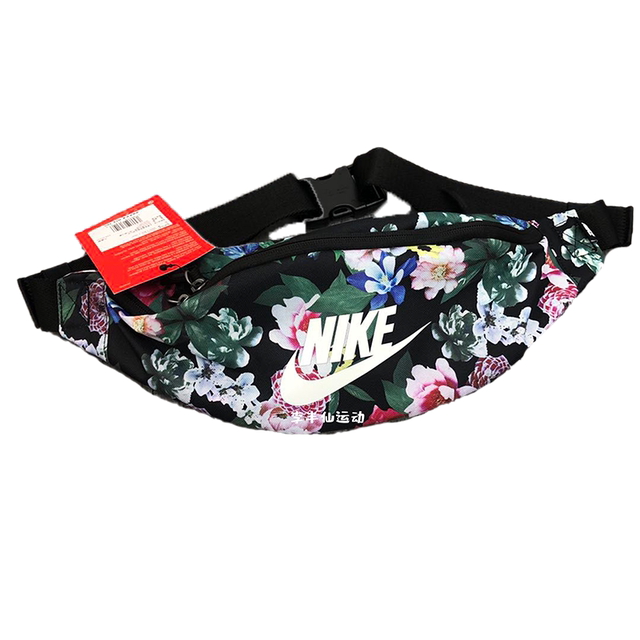 Nike NIKE male and female students sports and leisure outdoor one-shoulder Messenger small waist bag chest bag BA5750DB0490