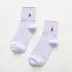 Vớ cotton nữ, ống cotton, vớ nữ, trái cây thêu, thời trang cá tính, vớ thủy triều, mùa thu đông, gió đại học mới, vớ ngọt vớ da Bít tất nữ