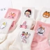 Mùa xuân và mùa thu vớ của phụ nữ cotton Phim hoạt hình Hàn Quốc vớ cotton ống ulzzang đôi vớ cá tính Phụ nữ Harajuku vớ thủy triều